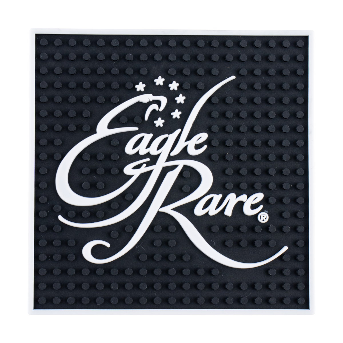 Eagle Rare Bar Mat Coaster – premium rubber bar mat coaster with Eagle Rare bourbon logo