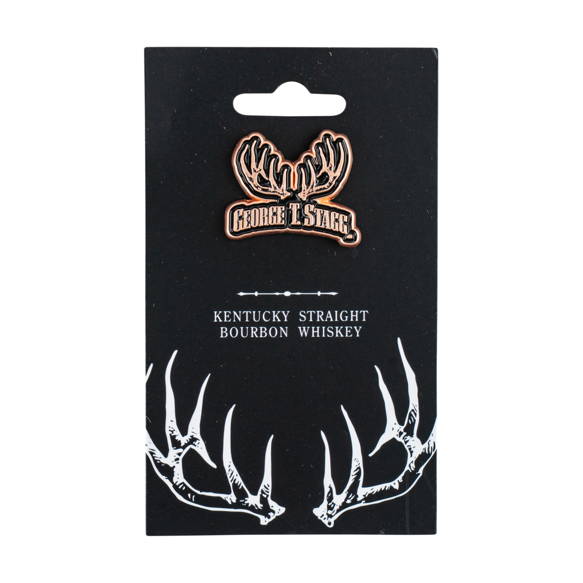 Stagg Lapel Pin – collectible enamel lapel pin with official Stagg bourbon logo