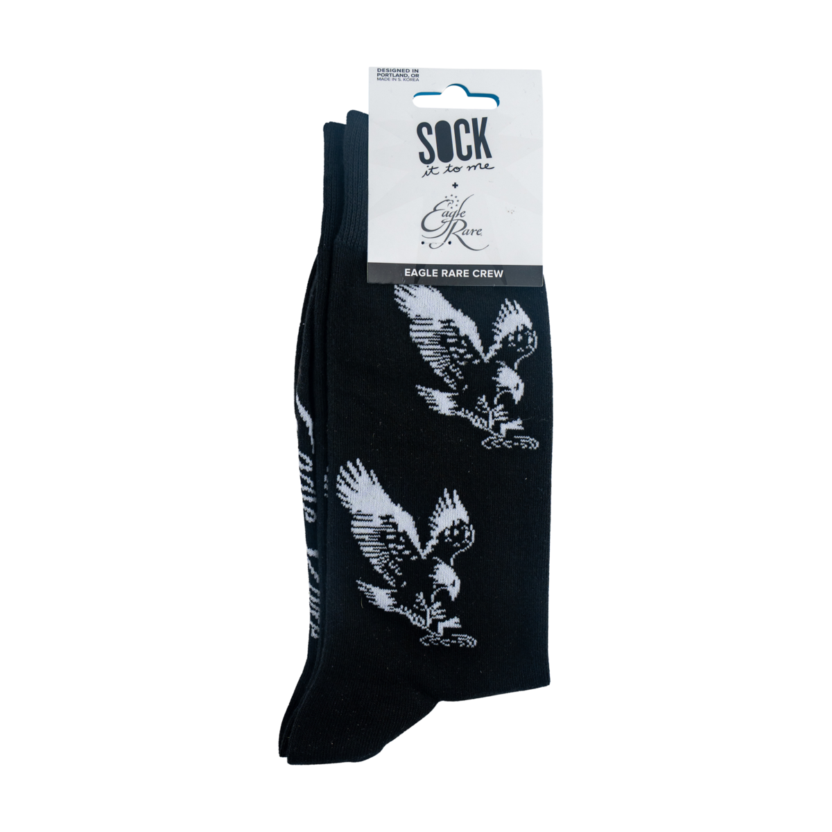 Eagle Rare Socks – premium crew socks with Eagle Rare bourbon logo and distillery branding