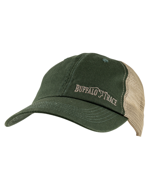 Buffalo Trace Mesh Hat - Green