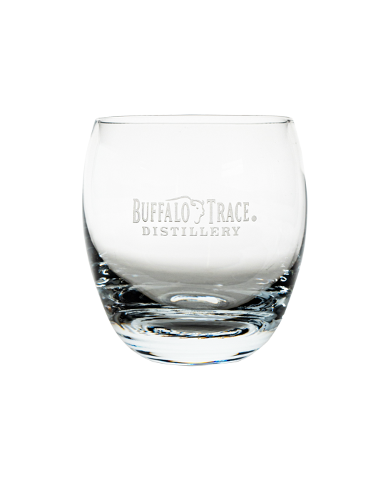 Buffalo Trace Barrel Rocks Glass