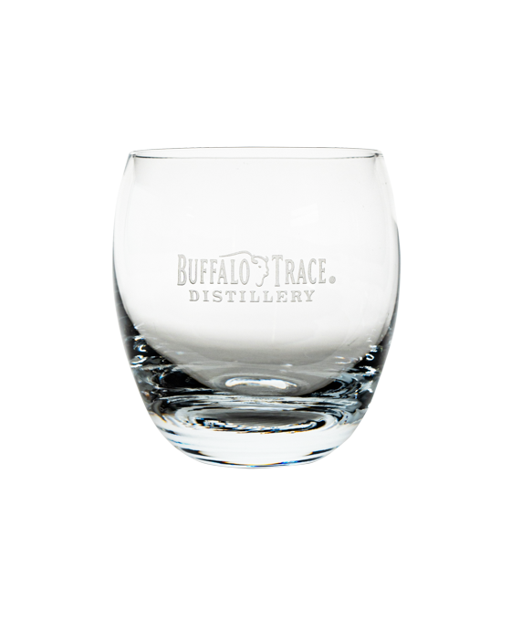 Buffalo Trace Barrel Rocks Glass