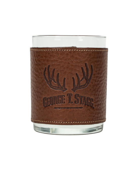 Stagg Leather Rocks Glass