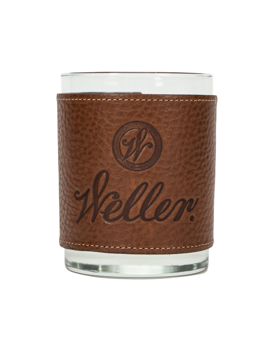 Weller Leather Rocks Glass