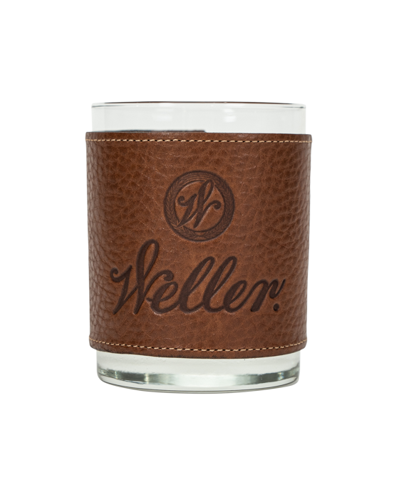 Weller Leather Rocks Glass