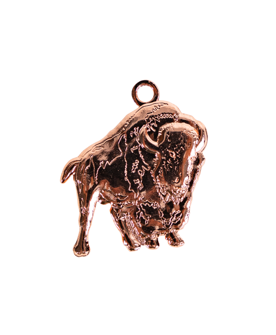 Buffalo Trace Standing Buffalo Charm