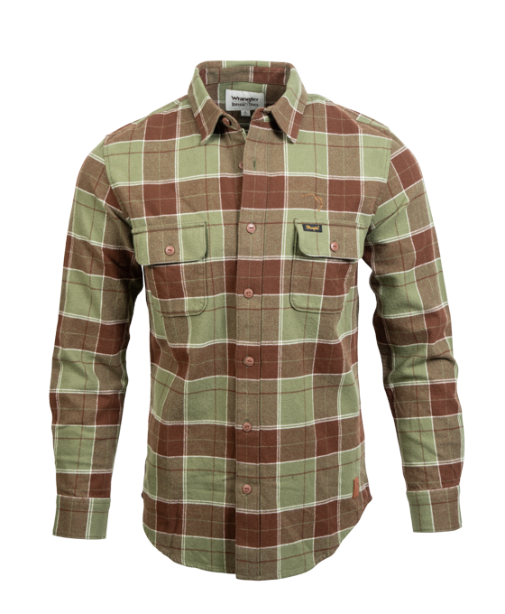 Buffalo Trace Wrangler Men's Great Buffalo Flannel