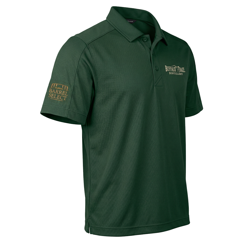 Buffalo Trace X SBS Cutter & Buck Men's Hunter Tall Prospect Polo with embroidered logo