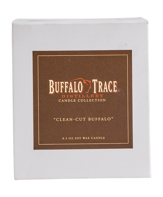 Buffalo Trace Leather & Amber Candle