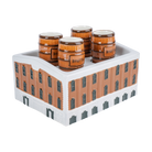 Warehouse C Ceramic Shot Glass Set side view showing ceramic craftsmanship and detail