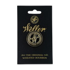 Weller Logo Lapel Pin – collectible enamel lapel pin with official Weller bourbon logo