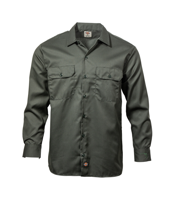 Buffalo Trace Bourbon Flannel Shirt – Green Winter Workwear
