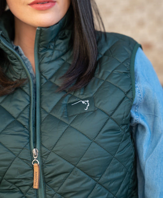 Buffalo Trace Ladies Quilted Vest – Buffalo Trace Distillery