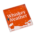 Buffalo Trace Holiday Magnet Set detail showing individual holiday-themed magnets