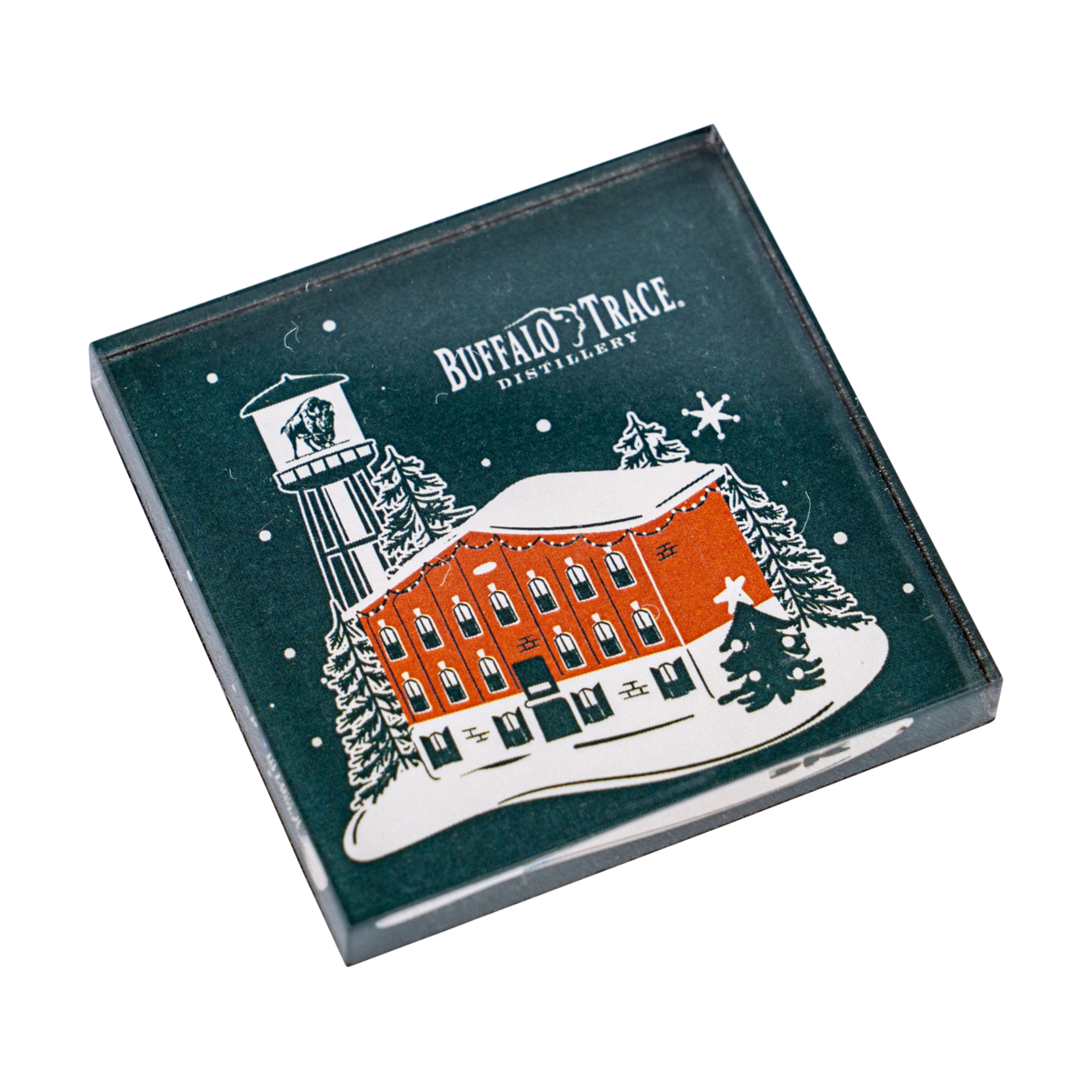 Buffalo Trace Holiday Magnet Set full display of all holiday collectible magnets