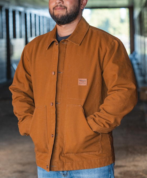 Buffalo Trace x Wrangler Men's Distiller's Cotton Jacket – Buffalo