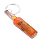 E.H. Taylor Bottle Keychain close-up of bottle shape and E.H. Taylor label design