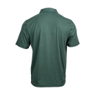 Buffalo Trace Cutter & Buck Green Polo back view showing clean polo design and Cutter & Buck quality