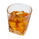 Buffalo Trace Etched Square Rocks Glass set of two for gifting or home bar display