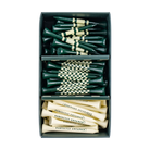 Buffalo Trace Golf Tees close-up showing Buffalo Trace logo printed on individual tees