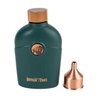 Buffalo Trace Green Flask – premium green stainless steel flask with Buffalo Trace Distillery logo