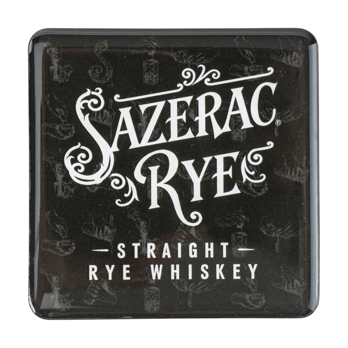 Sazerac Rye Logo Magnet – collectible fridge magnet with Sazerac Rye whiskey logo