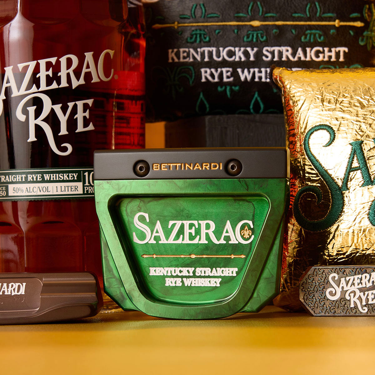 Sazerac Rye 18-Year-Old x Bettinardi Green Marble INOVAI 9.0