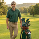 Buffalo Trace Master Your Golf Game Bundle – complete premium golf set with polo, hat, towel and accessories
