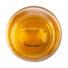 Buffalo Trace Bourbon Barrel Rocks Glass – barrel-shaped crystal glass for whiskey tasting
