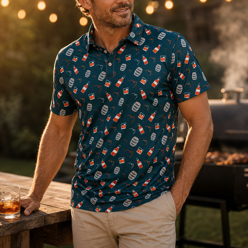 Buffalo Trace Custom Golf Polo | Golf Apparel – Buffalo Trace