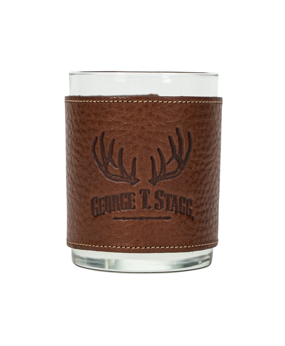 Stagg Leather Rocks Glass
