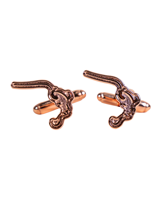 Buffalo Trace Swoosh Cufflinks

